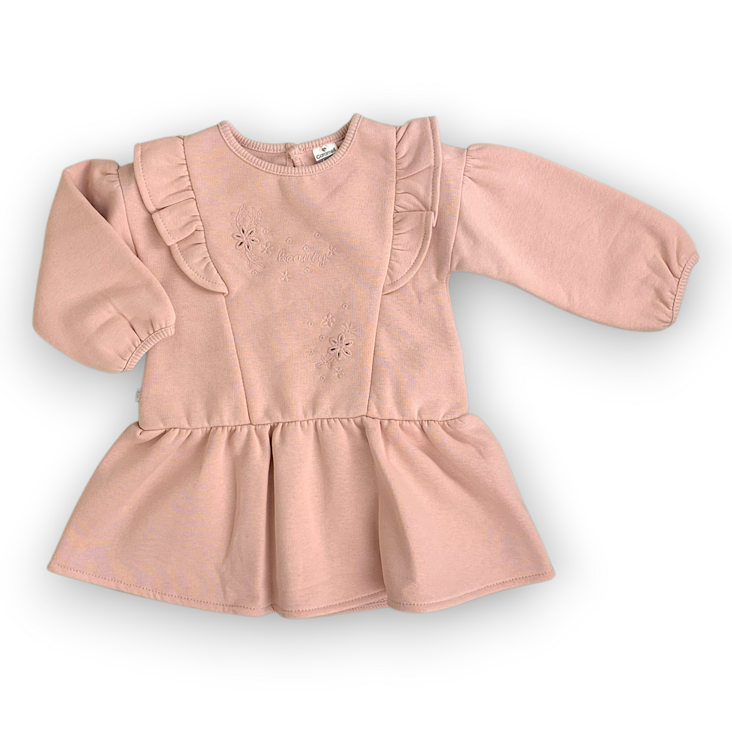 CA201103 Lovely Girl Salopette Set 3pcs Set, catset3pcs, Girl, Green, Winter, Heart, White, Band, Bandana, L6