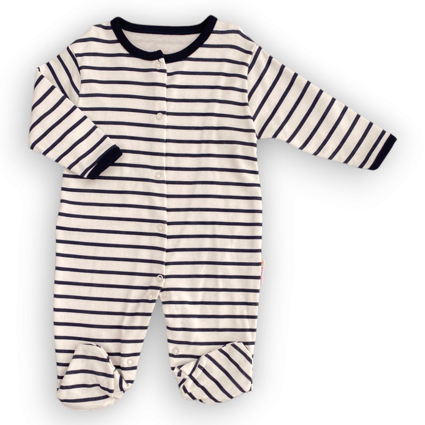 MD219 Strippes Pattern Jumpsuit