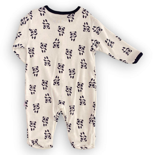 Hello Panda Pattern Jumpsuit