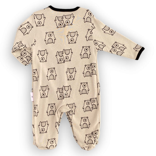 Two Small Bears Beige Jumpsuit