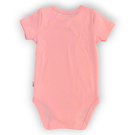 Organic Cotton Basic Pink Bodysuit