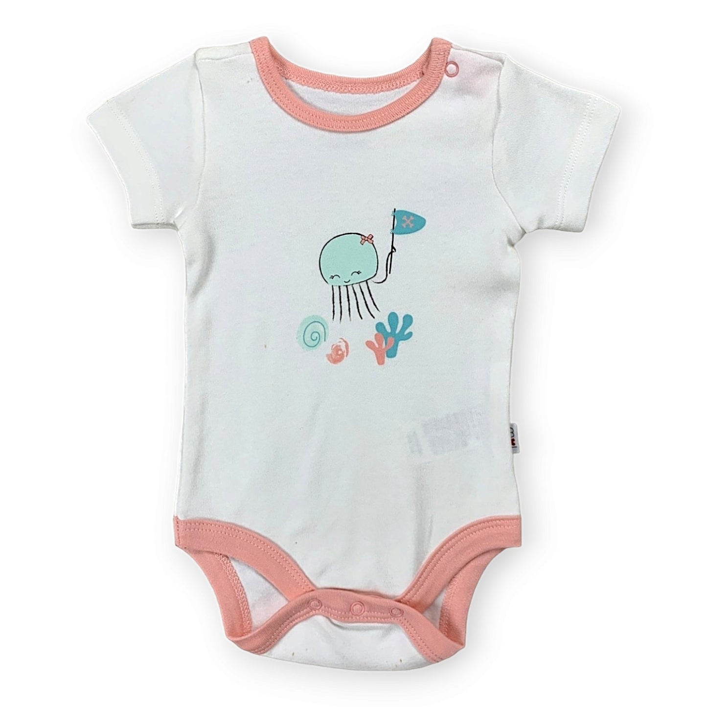 Organic Cotton Pirates Club Pink Body