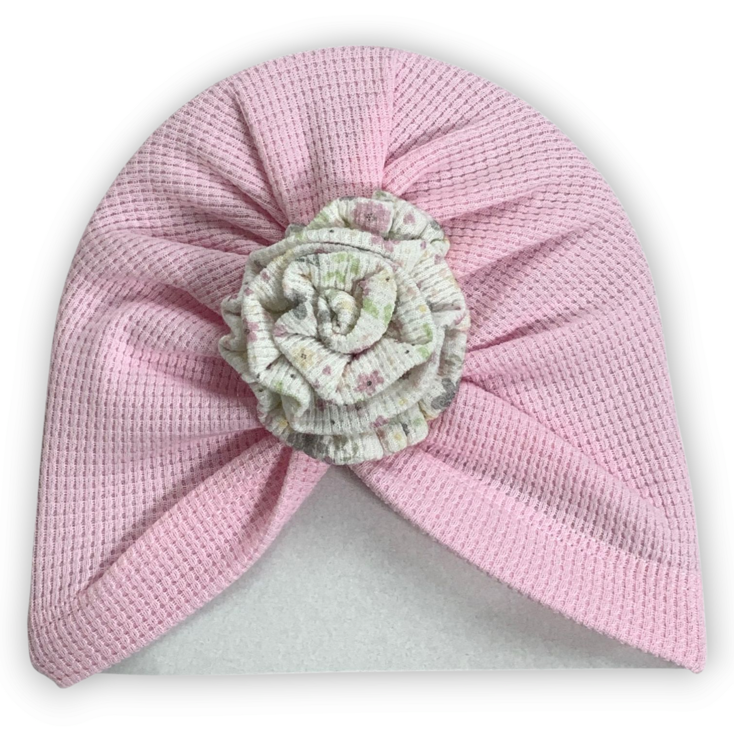 Baby Pink Cap with Flower