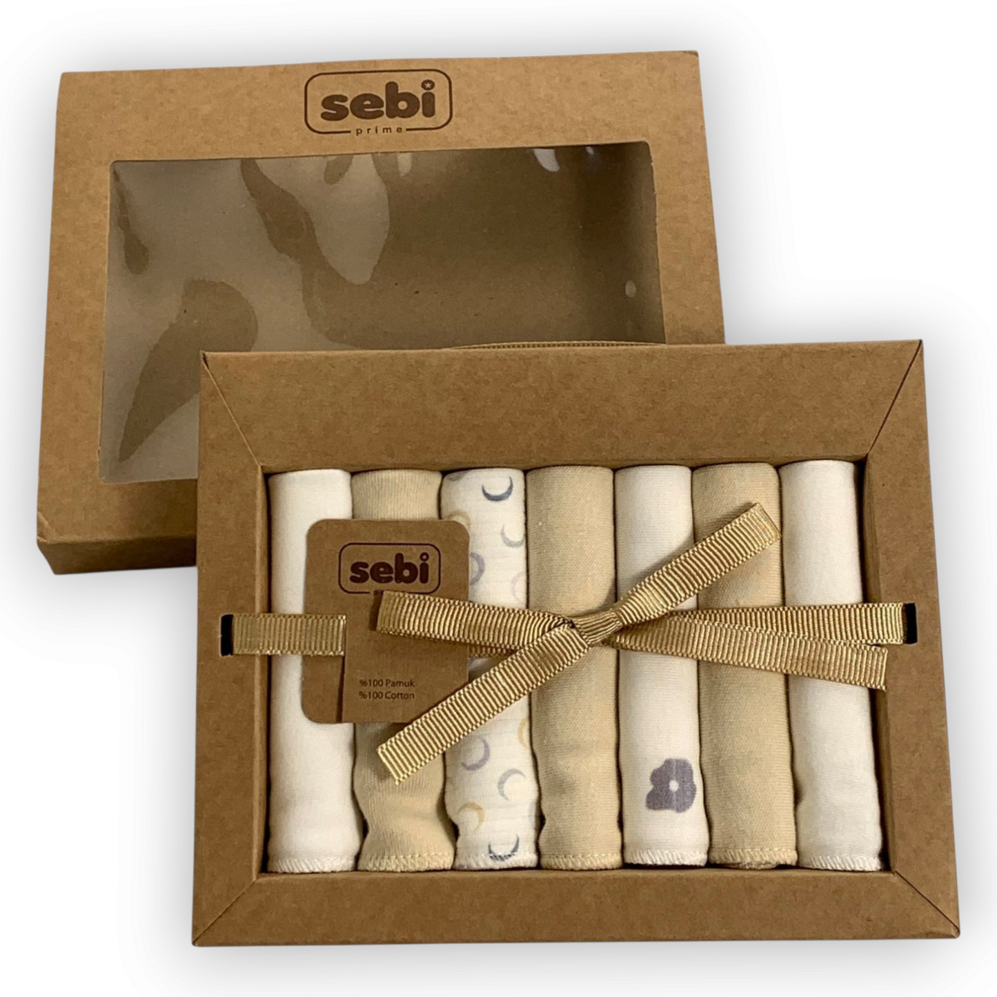 Beige Muslin Napkin (7 pcs)
