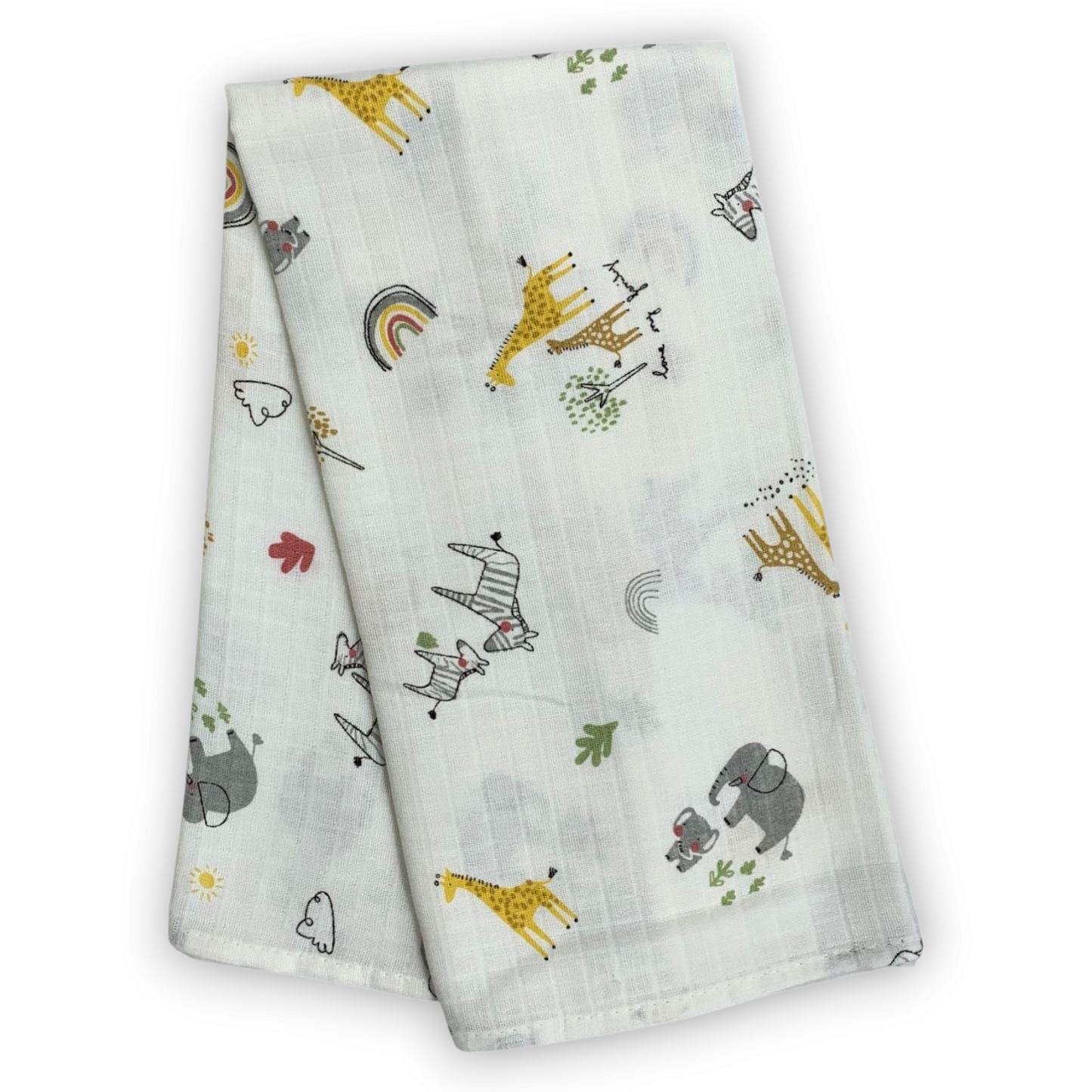 Muslin Animals Blanket