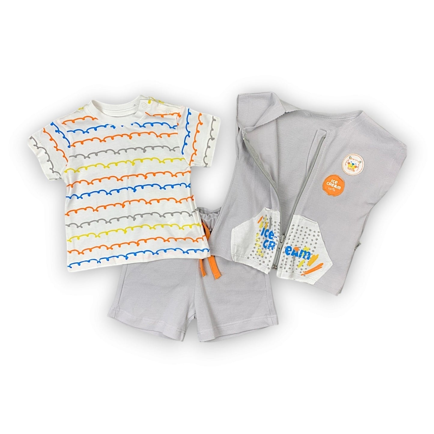 TO286 Colorful Icecream Set pcs