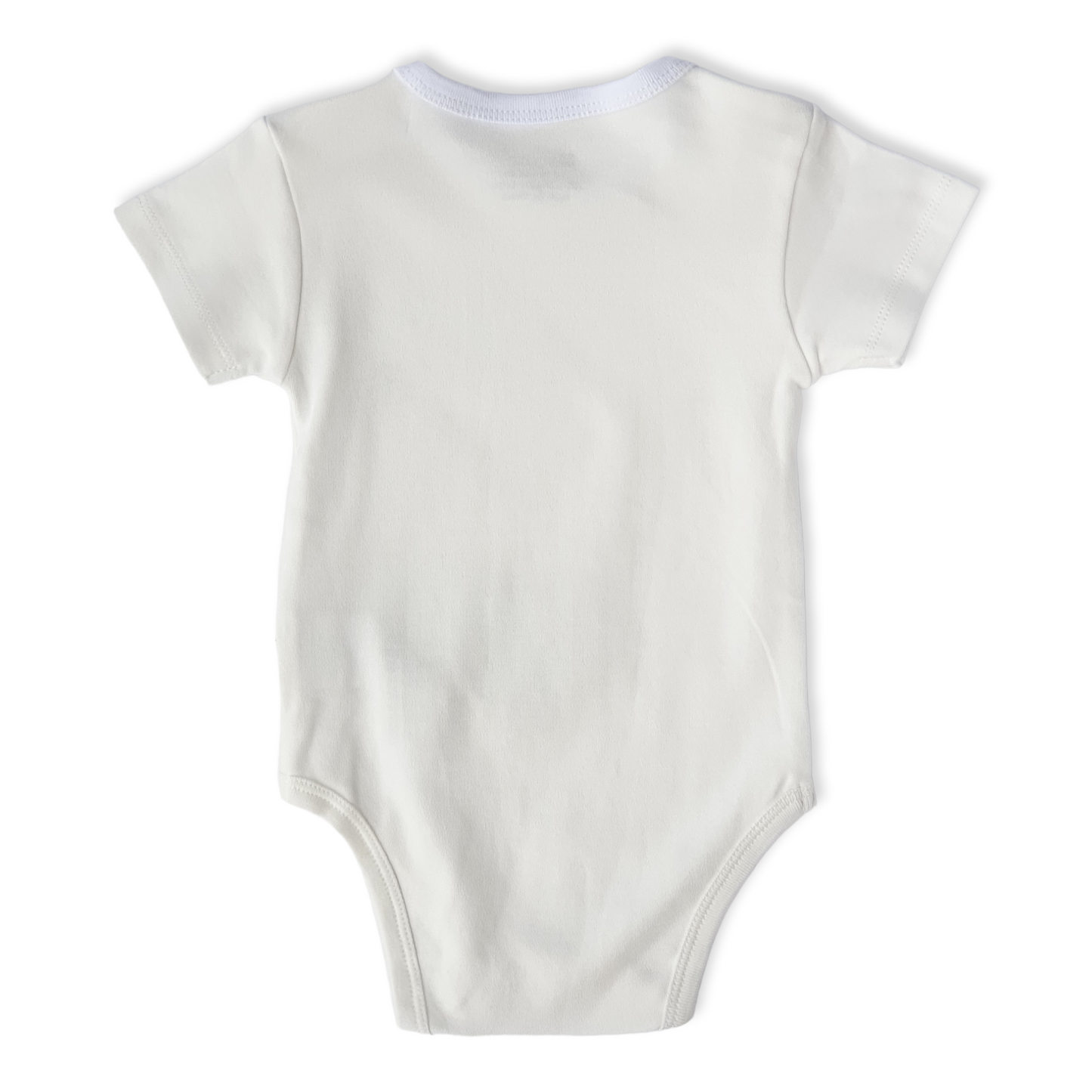 Organic Cotton Off-White Basic Unisex Body-Basic, Body, Bodysuit, Boy, catboy, catgirl, catunisex, Creeper, Crème, Girl, Off-White, Onesie, Organic, Short Sleeve-Biorganic-[Too Twee]-[Tootwee]-[baby]-[newborn]-[clothes]-[essentials]-[toys]-[Lebanon]
