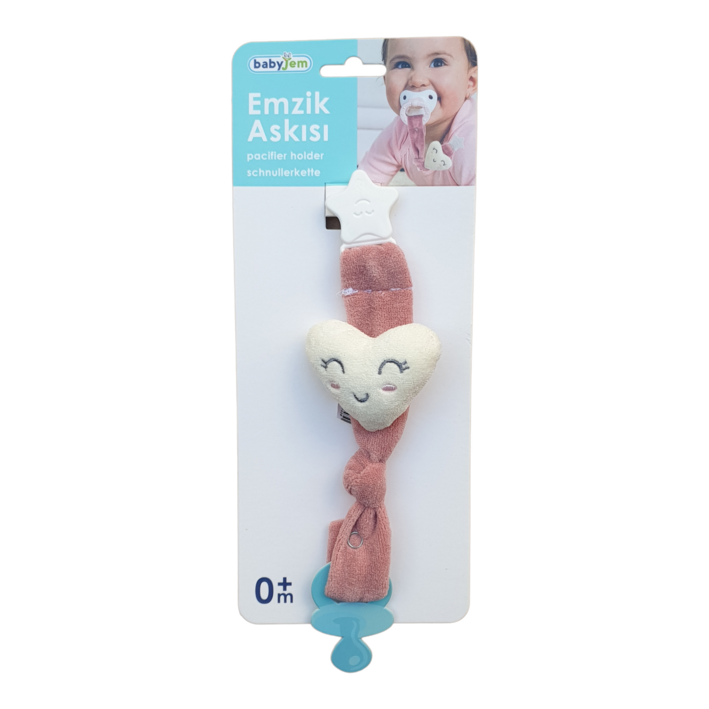 Babyjem - Heart Pacifier Hanger