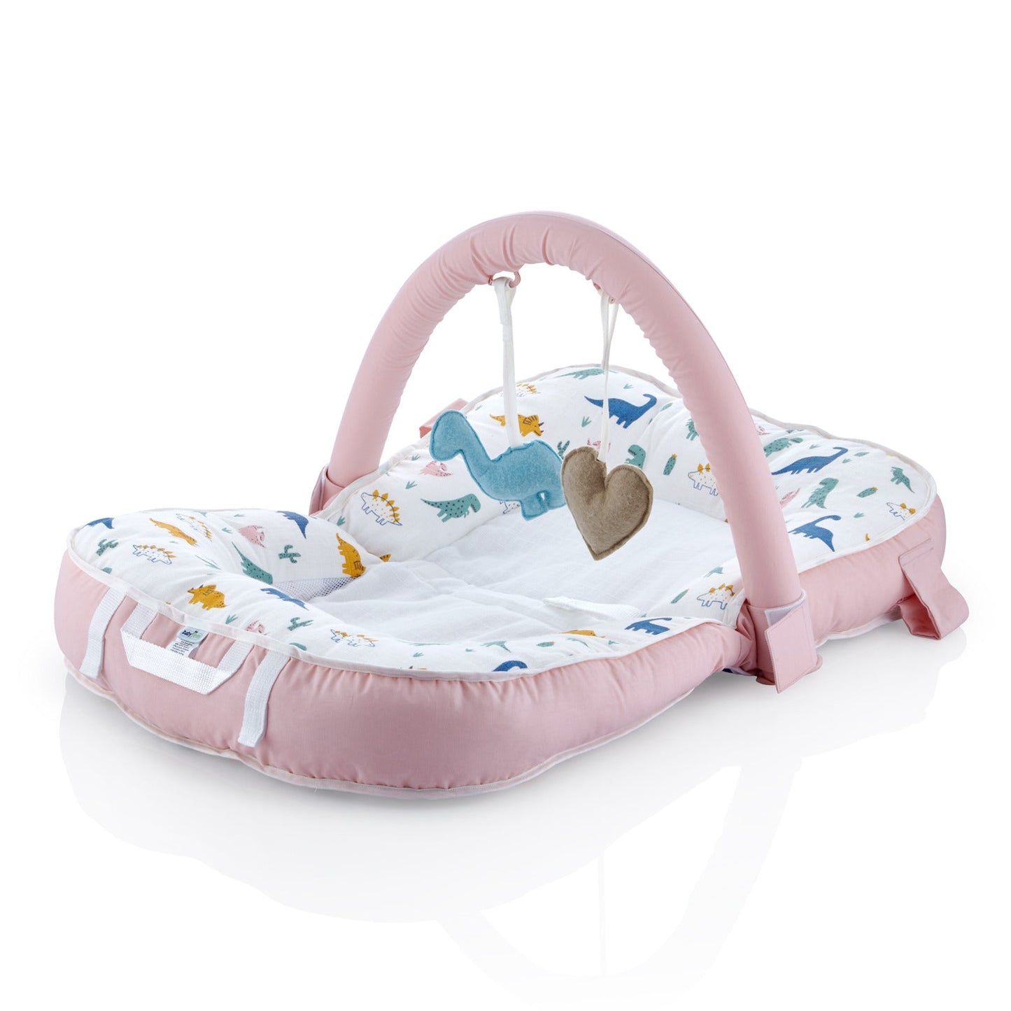 Babyjem - Lay Sit Play Cushion Pink