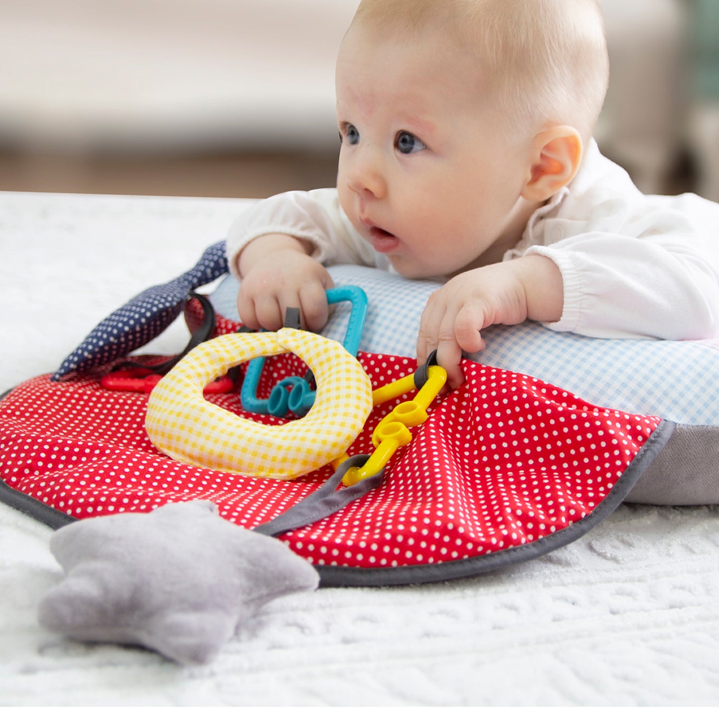 Exercise Pillow with Toys