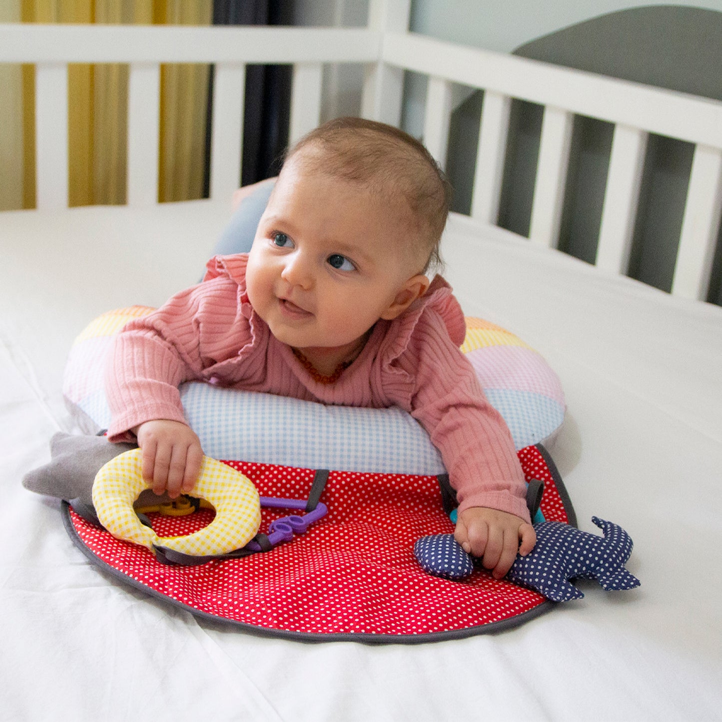 Exercise Pillow with Toys