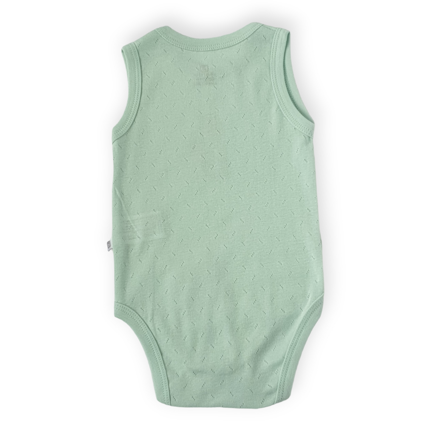 Basic Green Sleeveless Body with Squirrels-Body, Bodysuit, Boy, Catboy, Catgirl, Creeper, Girl, Green, Onesie, Sleeveless, Squirrels, SS23, Unisex-BiBaby-[Too Twee]-[Tootwee]-[baby]-[newborn]-[clothes]-[essentials]-[toys]-[Lebanon]