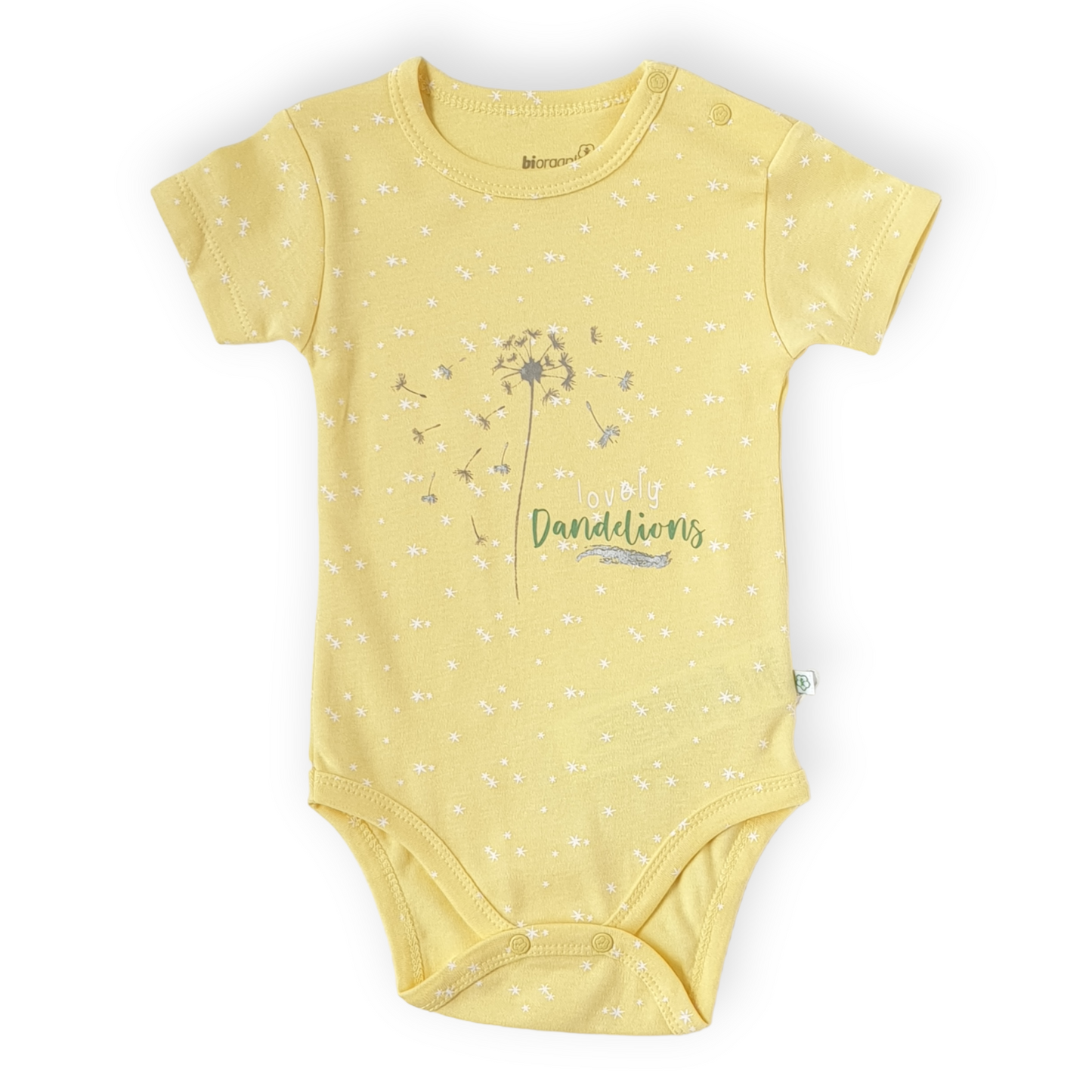 Organic Cotton Yellow Dandelion Body