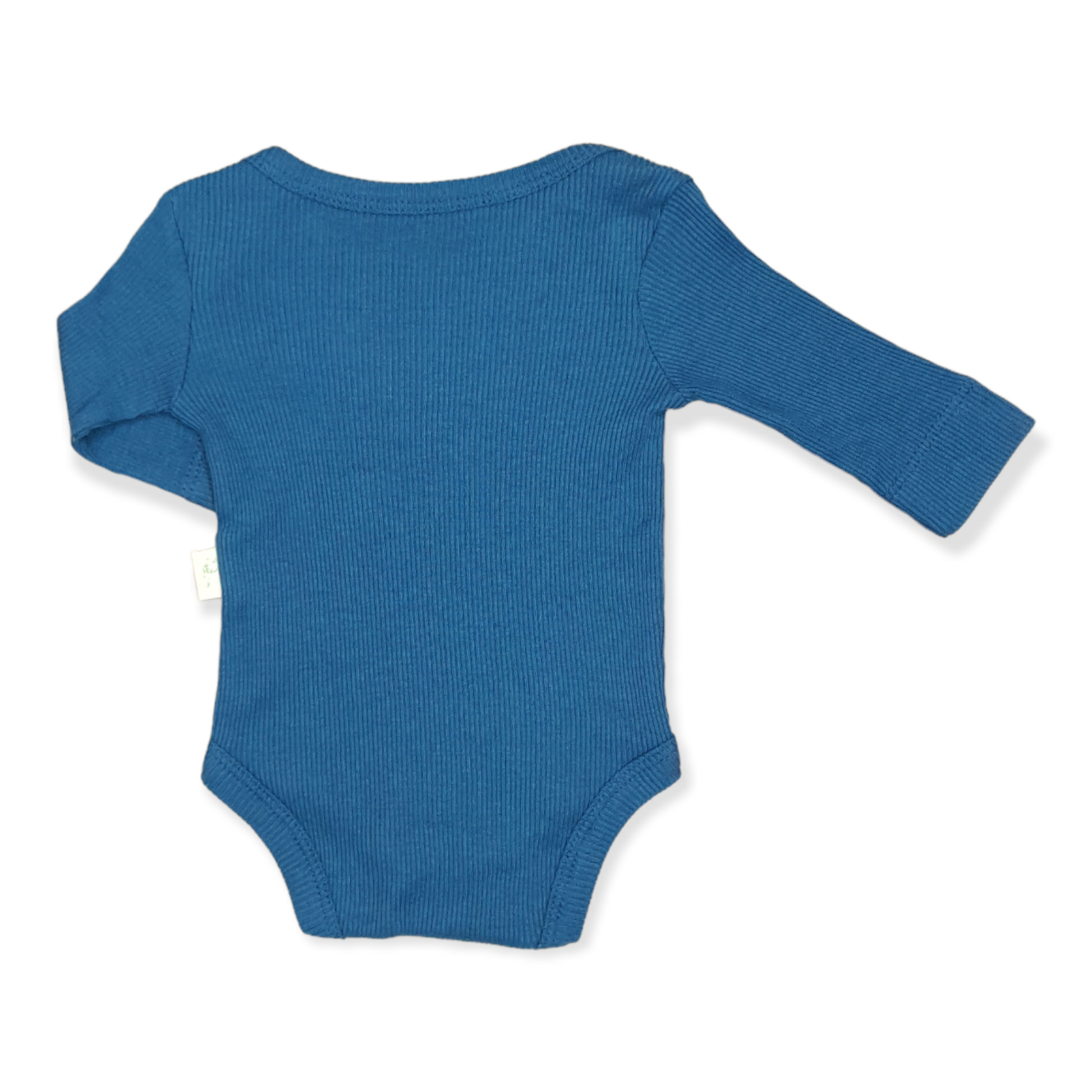 Organic Cotton Blue Unisex Body-Basic, Blue, Body, Bodysuit, Boy, catboy, catgirl, catunisex, Creeper, Girl, Long Sleeve, Navy Blue, Onesie, Organic, Unisex-BabyCosy-[Too Twee]-[Tootwee]-[baby]-[newborn]-[clothes]-[essentials]-[toys]-[Lebanon]