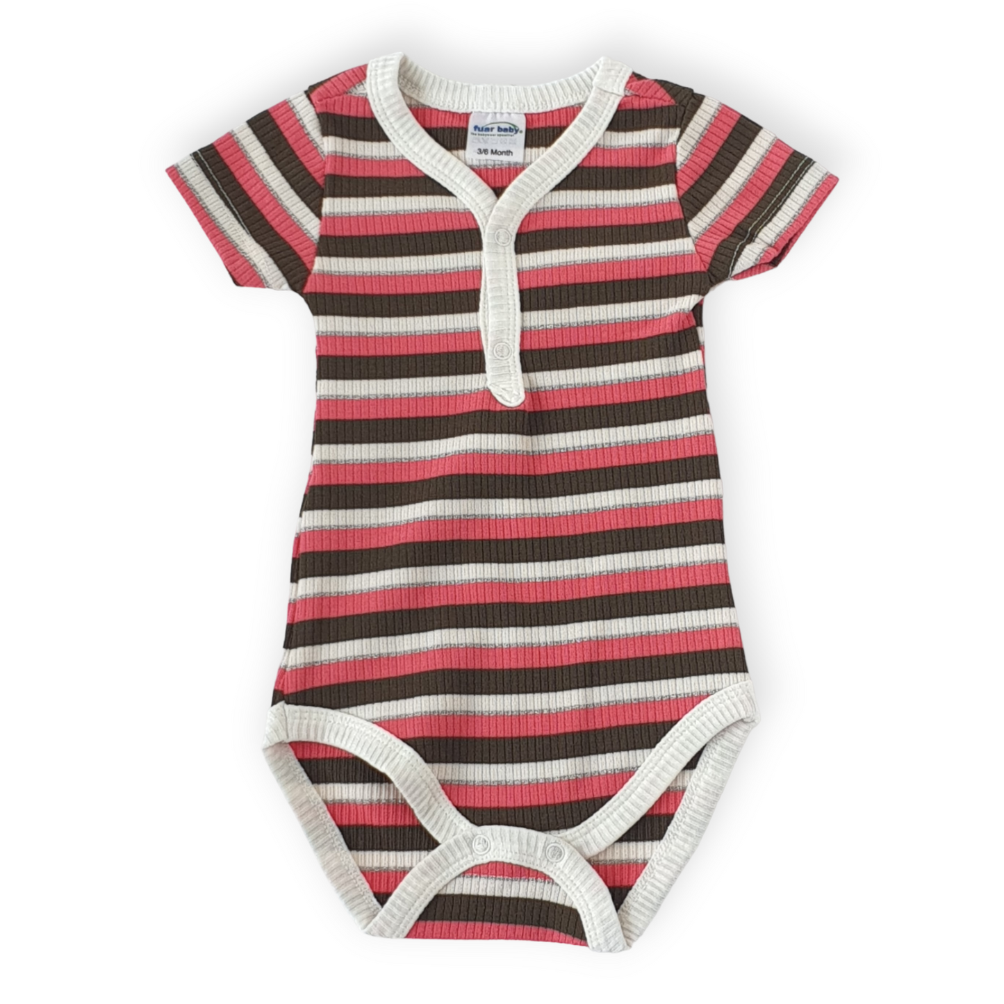 Striped Multicolor Baby Girl Body