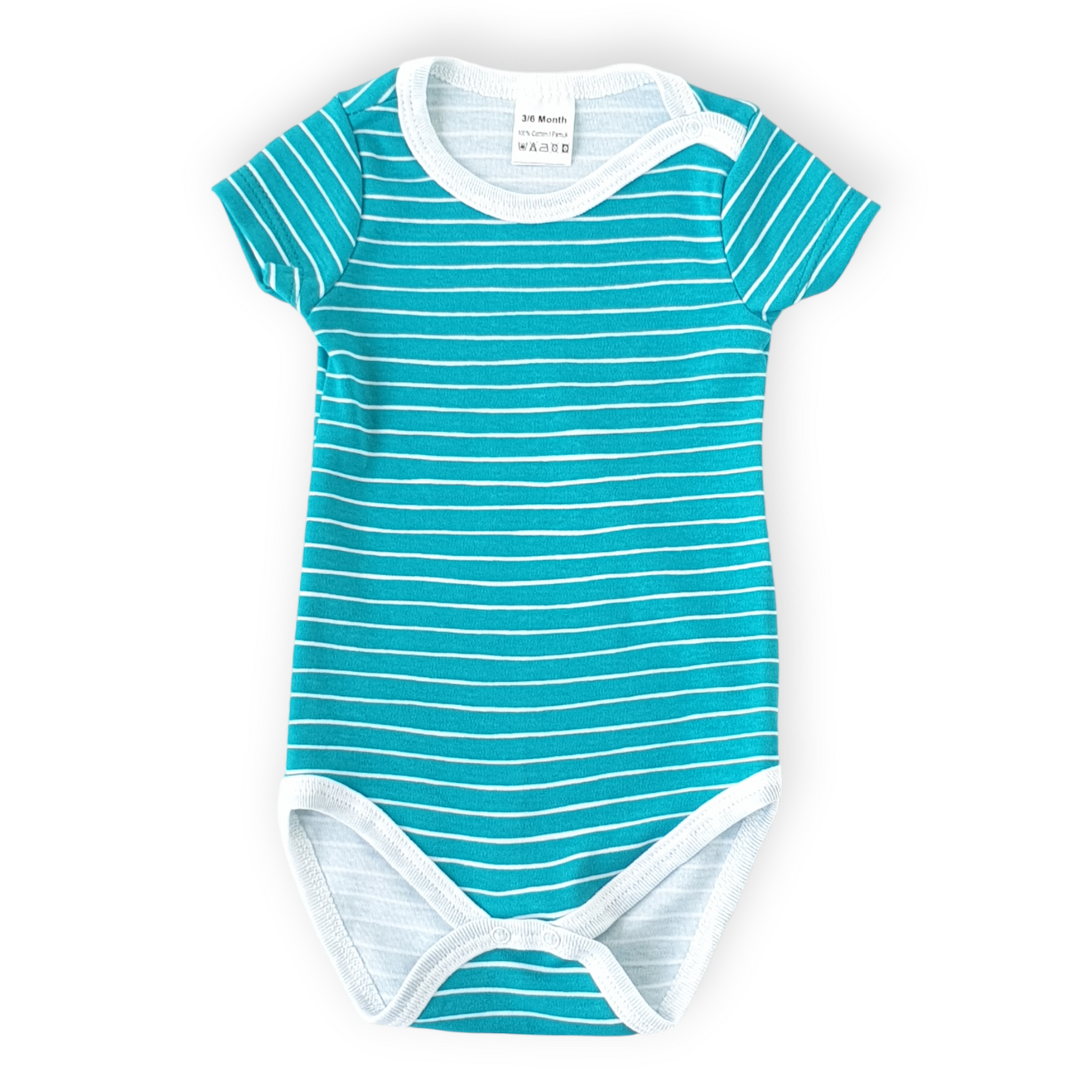 Cyan Striped Unisex Body