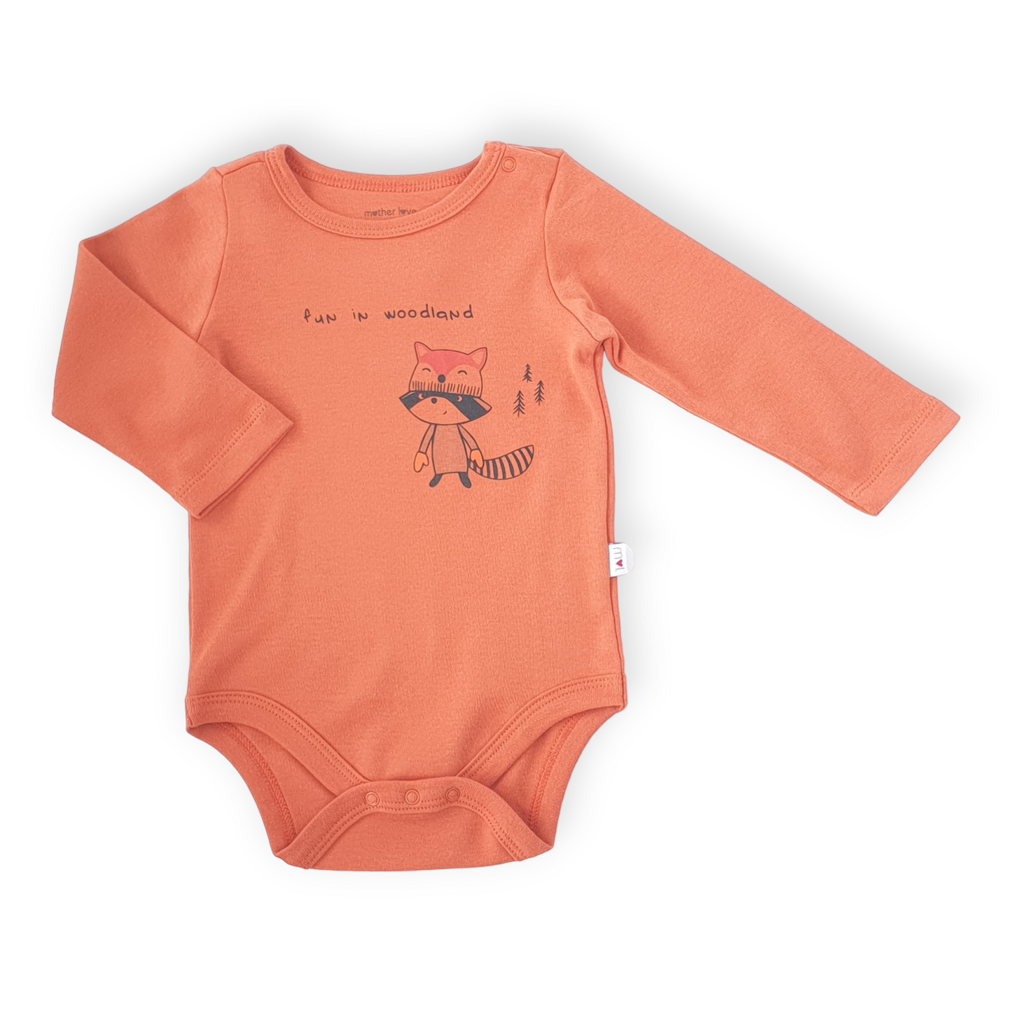 Organic Cotton Woodland Long Sleeve Body