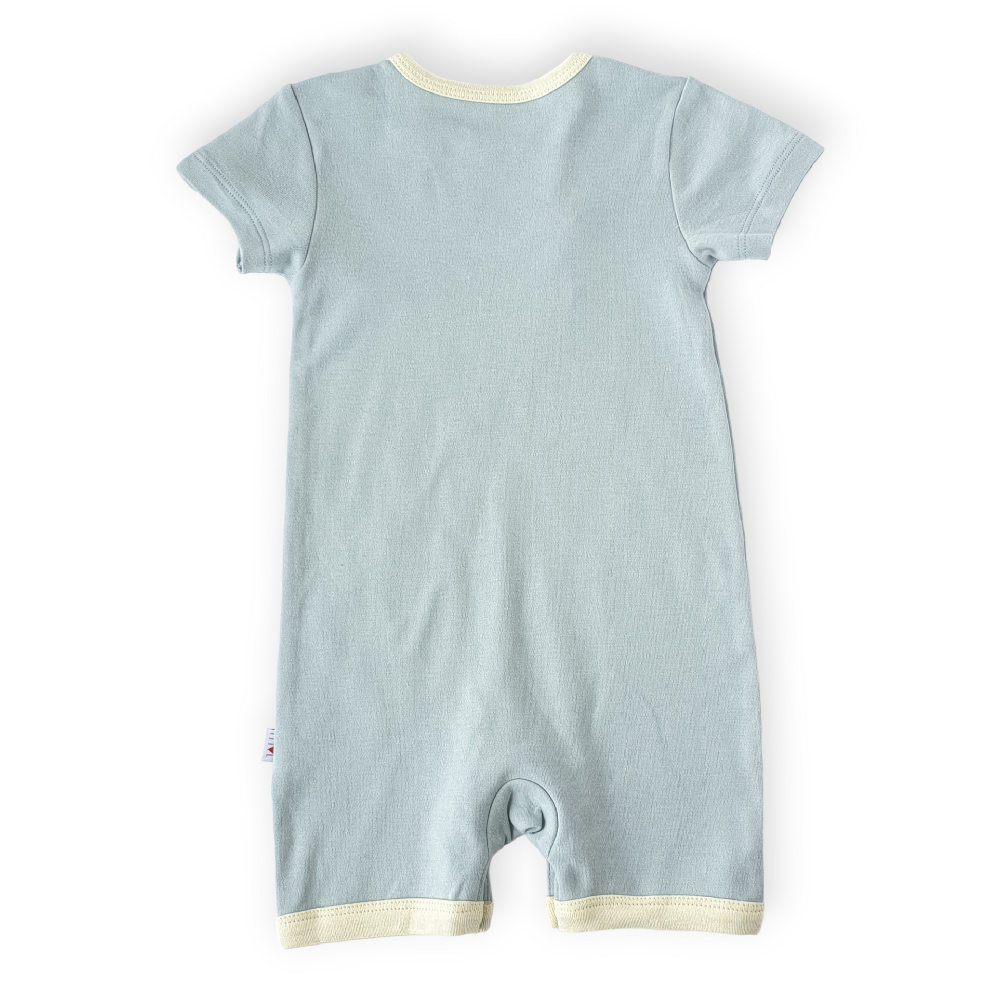Organic Cotton My Cool Days Romper-Boy, Catboy, Catgirl, Catromper, Catunisex, Cloud, Cool, Girl, Green, Romper, Short sleeve, SS23-Mother Love-[Too Twee]-[Tootwee]-[baby]-[newborn]-[clothes]-[essentials]-[toys]-[Lebanon]