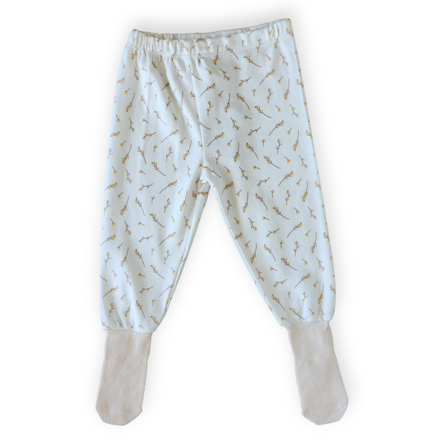 Organic Cotton Twigs Pattern Pants