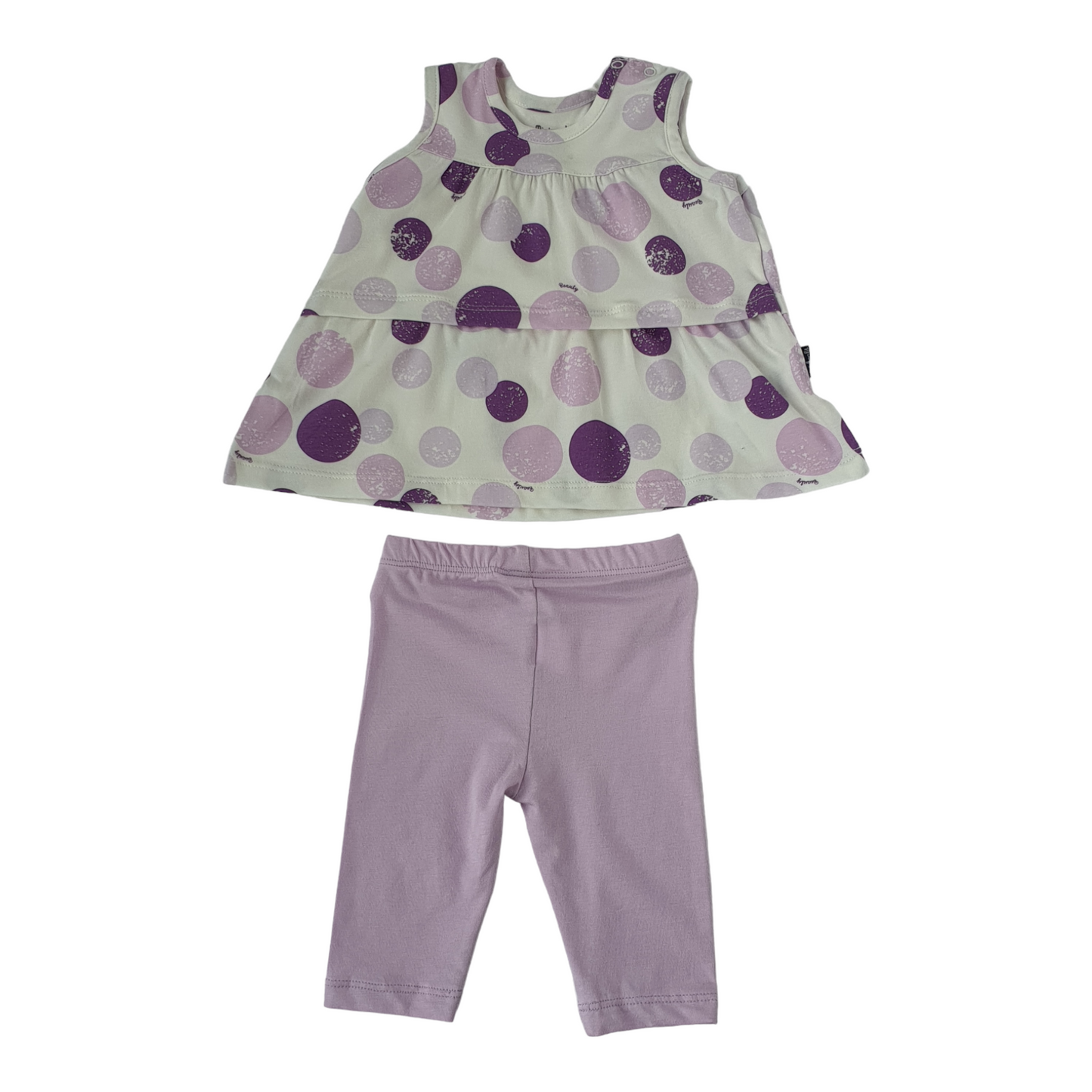 Purple Dotted Set