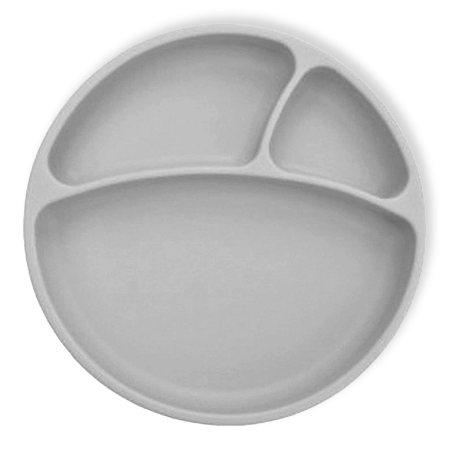 Silicone Portions Plate with Suction Base