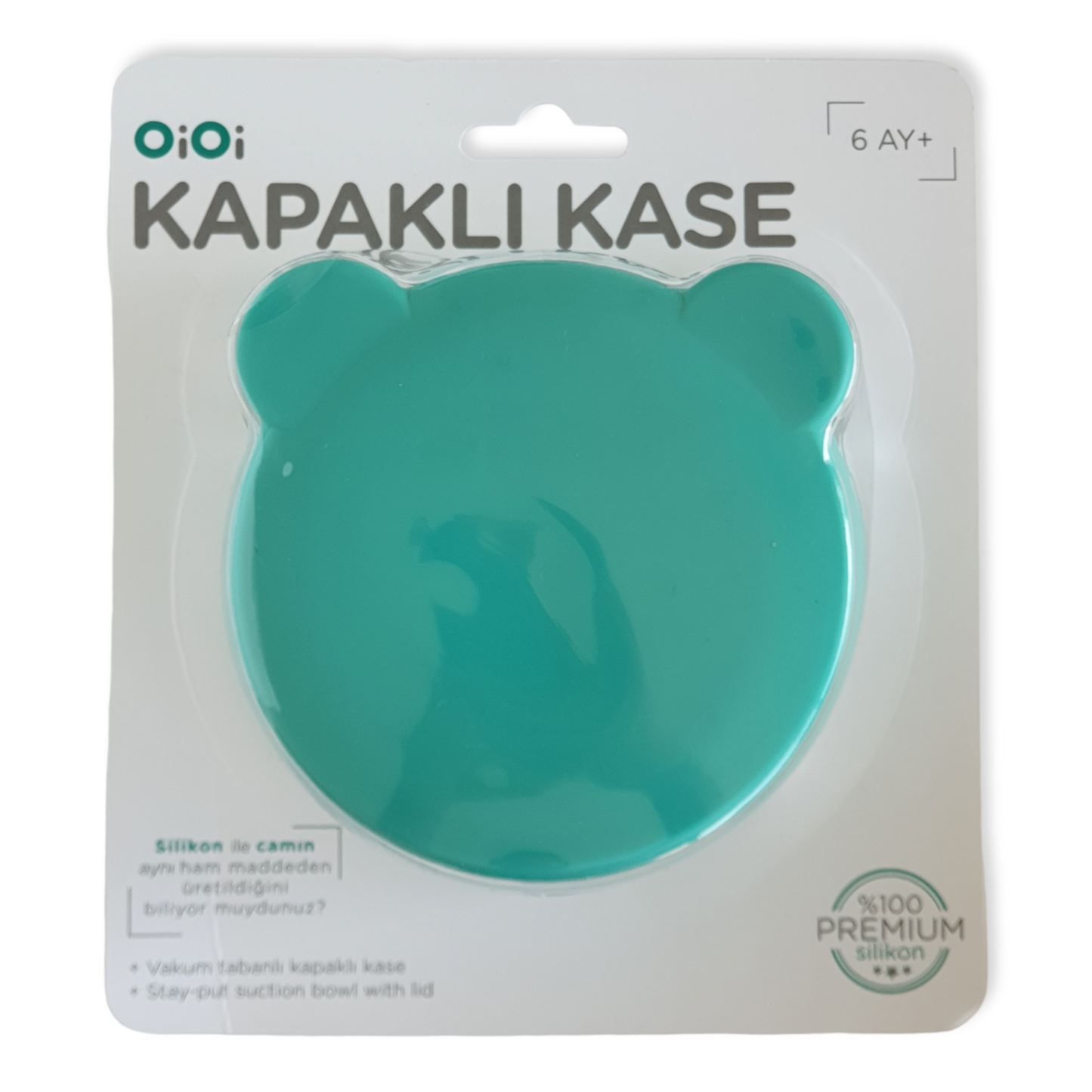 Silicone Bowly Bowl with Lid and Suction Base