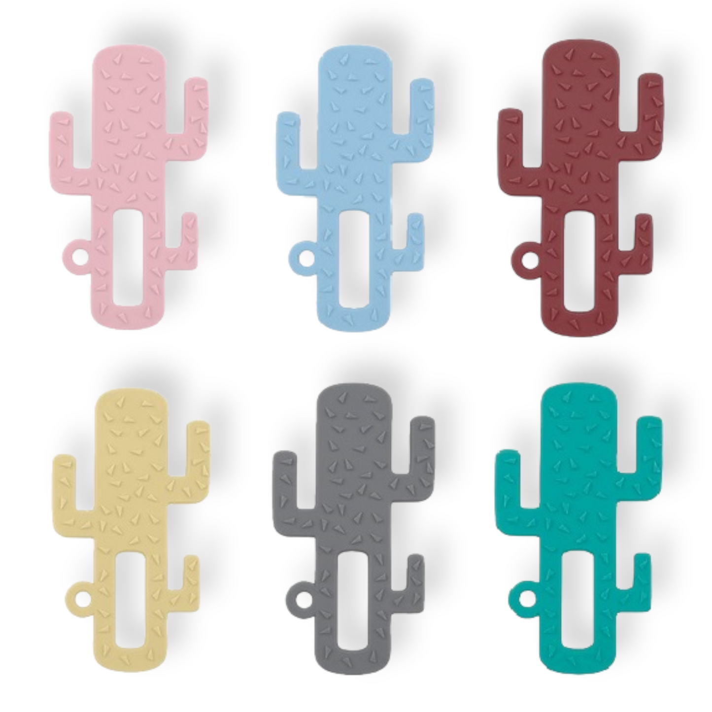 Silicone Cactus Teether-Cactus, catteether, Silicone, Teething Bite, Theether-MinikOiOi-[Too Twee]-[Tootwee]-[baby]-[newborn]-[clothes]-[essentials]-[toys]-[Lebanon]