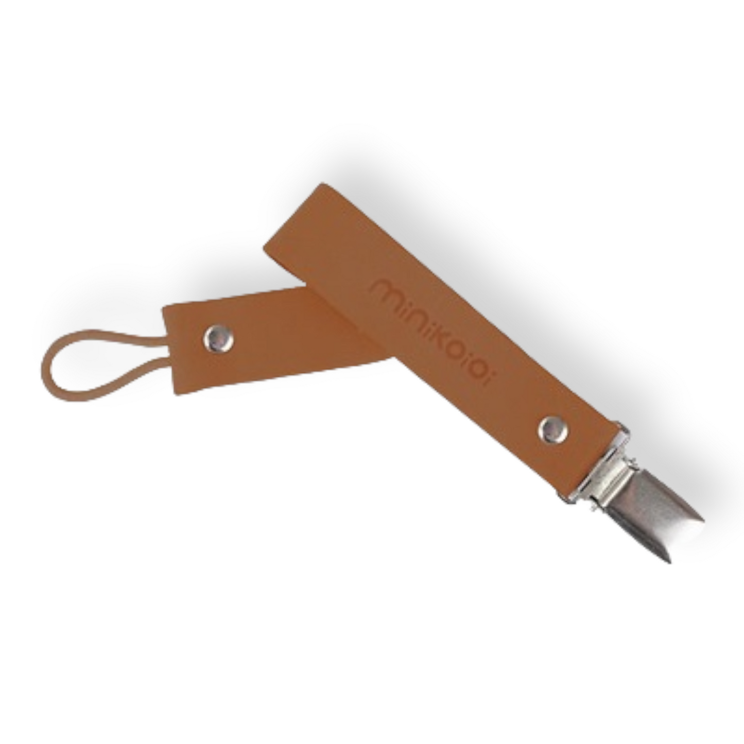Genuine Leather Klips Pacifier Holder