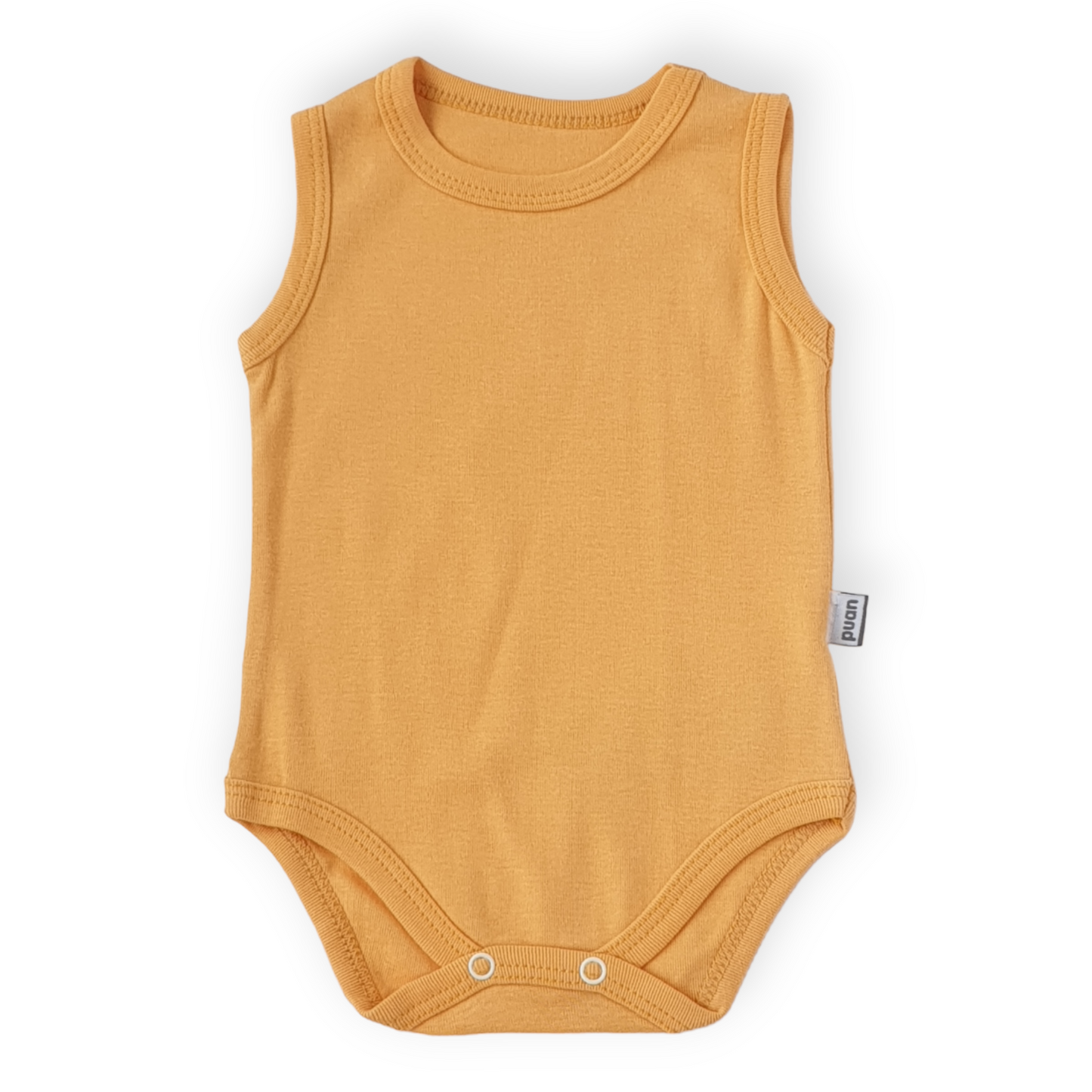 Basic Dark Yellow Sleeveless Body