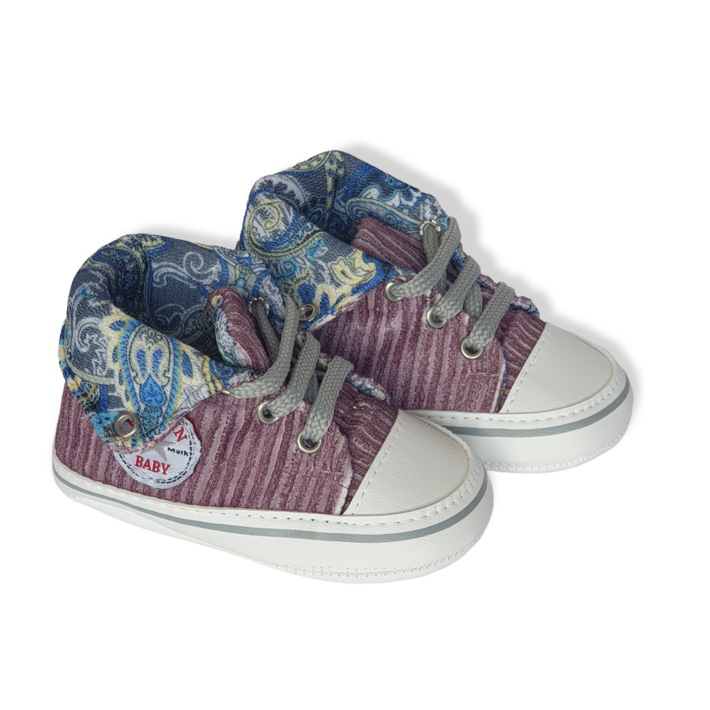 Purple Sneakers Baby Shoes