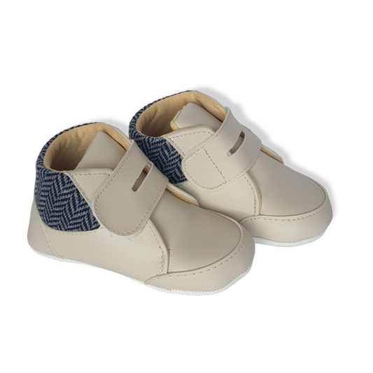 Beige Shlik Shlak Baby Shoes-Baby shoe, Beige, Boots, catshoes, catunisex, Shlik Shlak, Shlok, Shoe, Shoes, Sneakers-Papulin-[Too Twee]-[Tootwee]-[baby]-[newborn]-[clothes]-[essentials]-[toys]-[Lebanon]