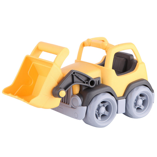 Yellow Mini Loader-Car, catveh, Communication, Coordination, Imagination, Language, Loader, Motor, Pretend, Skills, Toy, Tractor, Truck, Wheels, Yellow-Let's Be Child-[Too Twee]-[Tootwee]-[baby]-[newborn]-[clothes]-[essentials]-[toys]-[Lebanon]