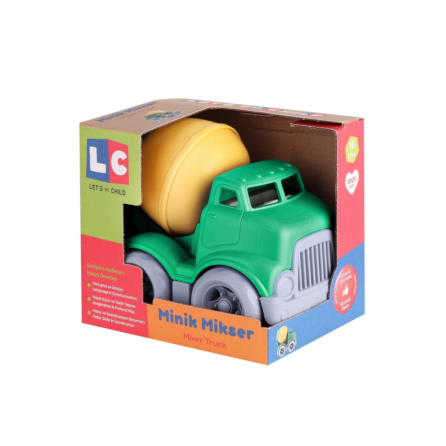 Green Mini Mixer Truck