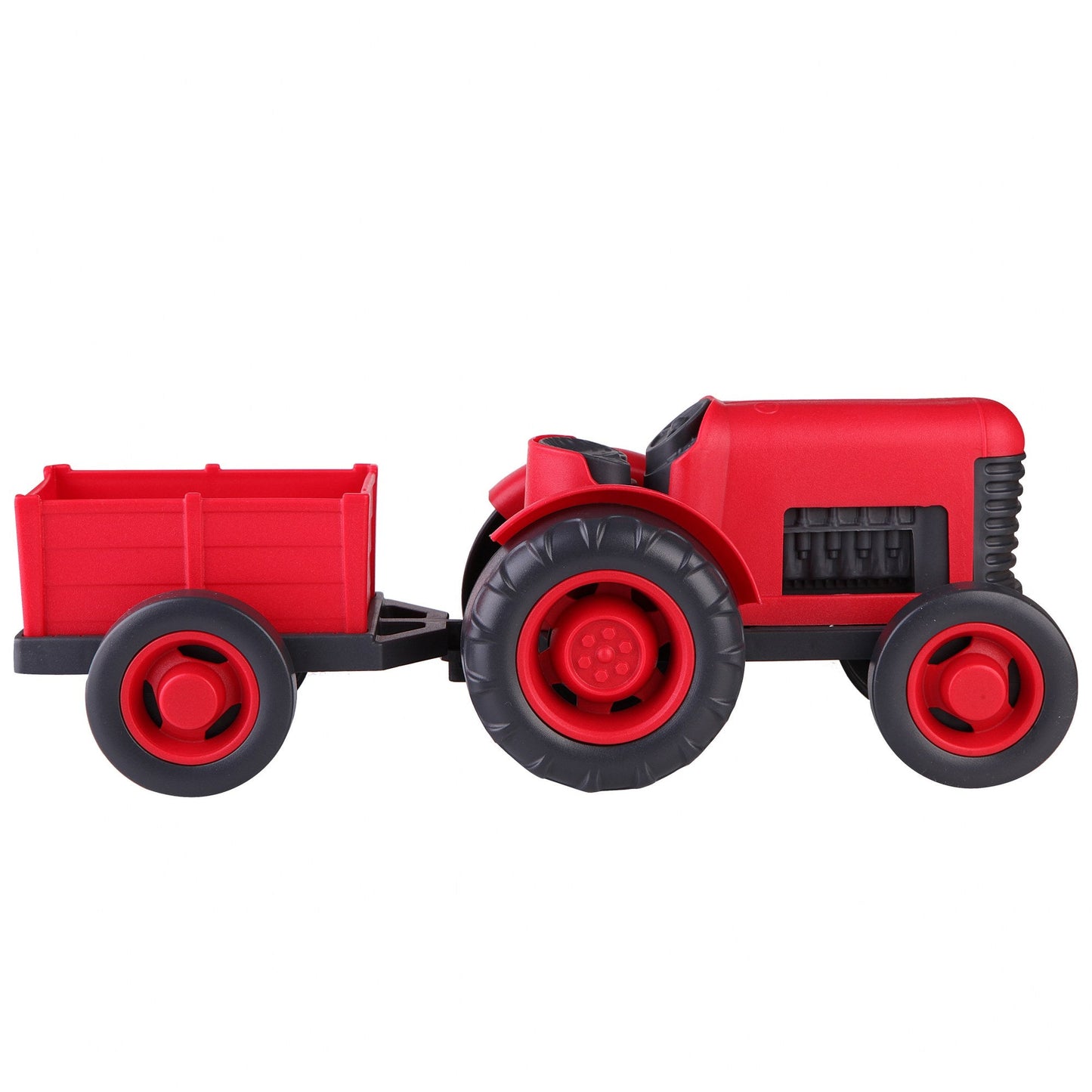 Red Tractor with Wagon