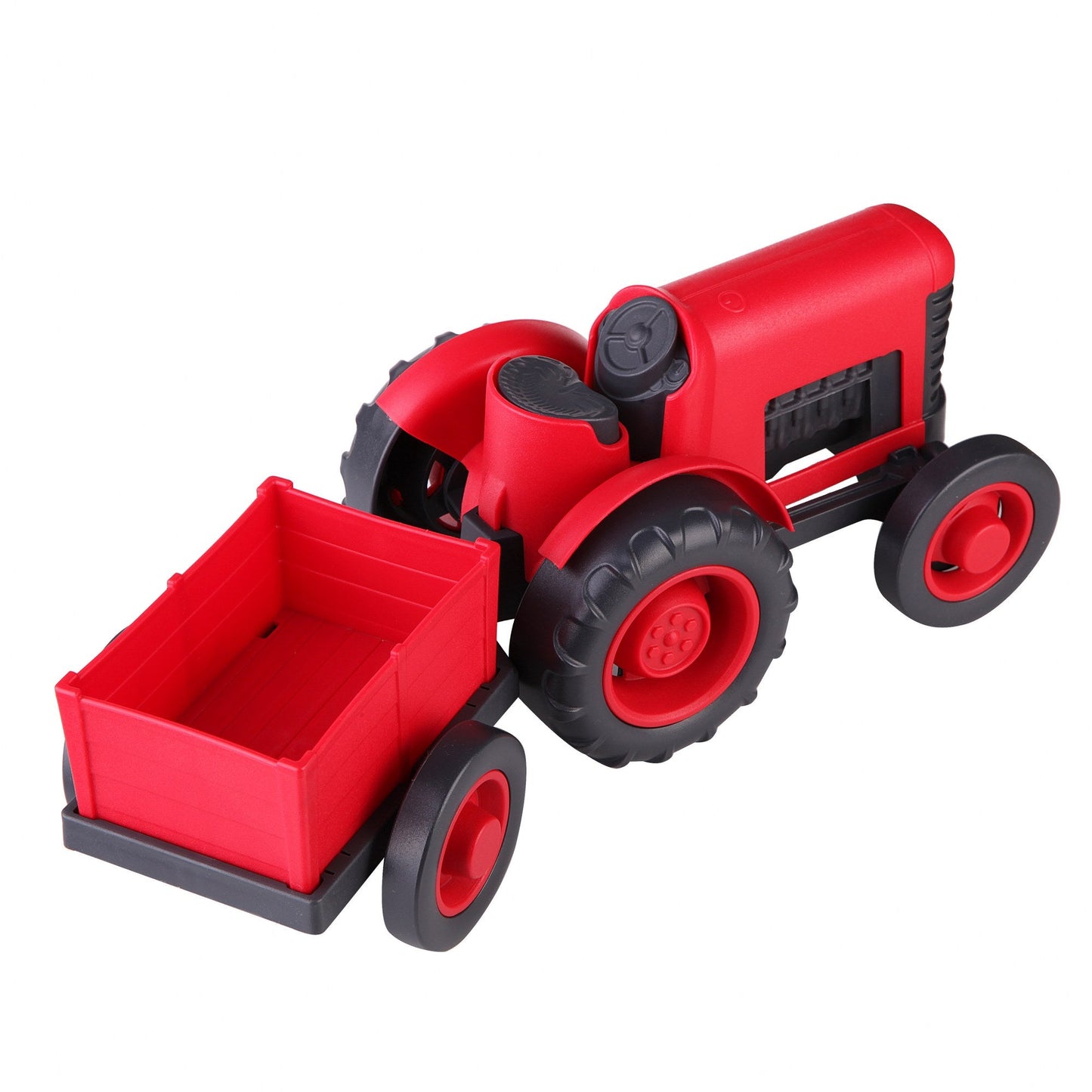 Red Tractor with Wagon