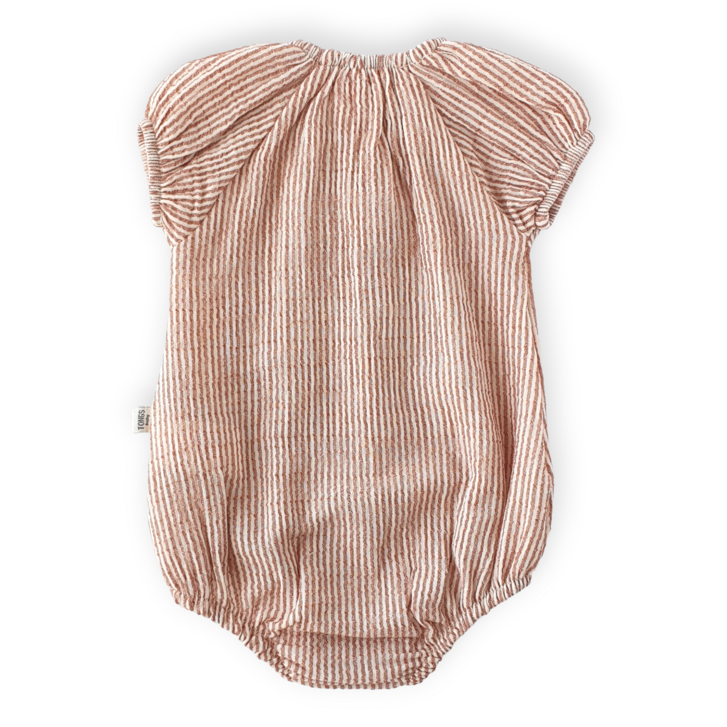 Striped Burgundy Baby Girl Body-Body, Bodysuit, Burgundy, Catgirl, Creeper, Girl, Off-white, Onesie, Pink, Red, Short sleeve, SS23, Striped-Tongs-[Too Twee]-[Tootwee]-[baby]-[newborn]-[clothes]-[essentials]-[toys]-[Lebanon]