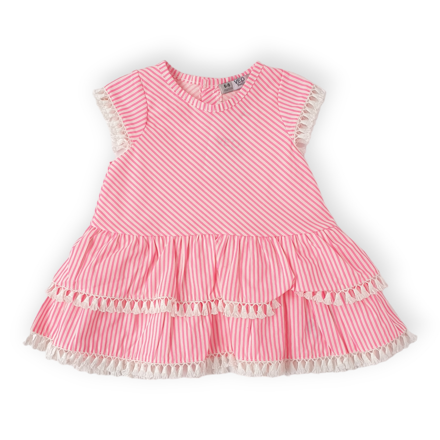 Striped Pink Summer Dress
