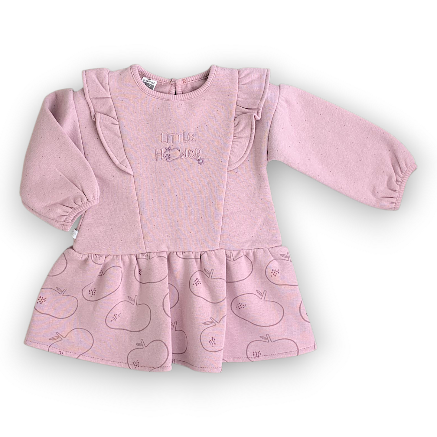 CA201103 Lovely Girl Salopette Set 3pcs Set, catset3pcs, Girl, Green, Winter, Heart, White, Band, Bandana, L6