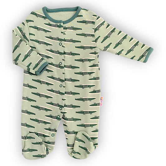 MD218 Croccodiles Pattern Jumpsuit