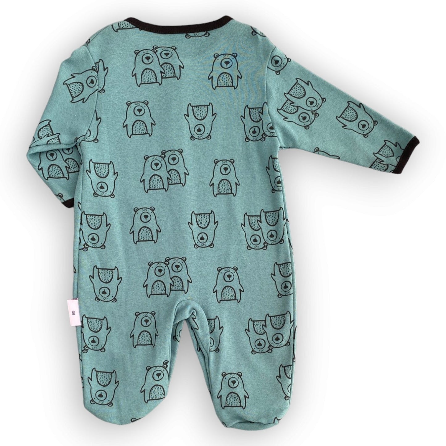 Two Small Bears Green Jumpsuit