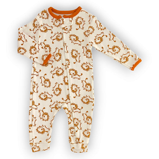 MD245 White Little Lions Jumpsuit