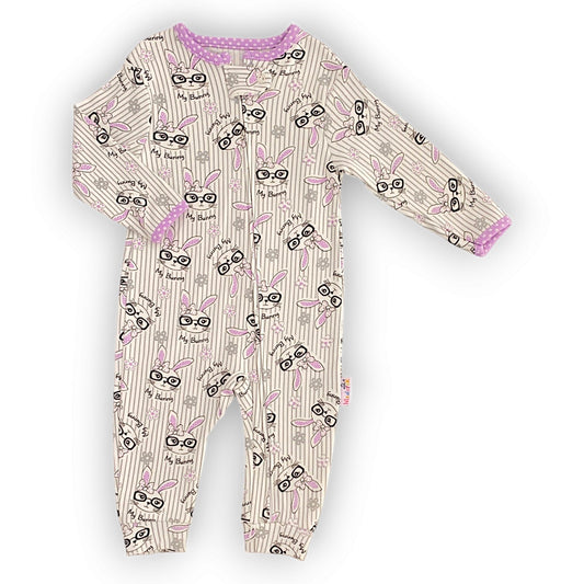 MD250 My Bunny With Flowers Jumpsuit