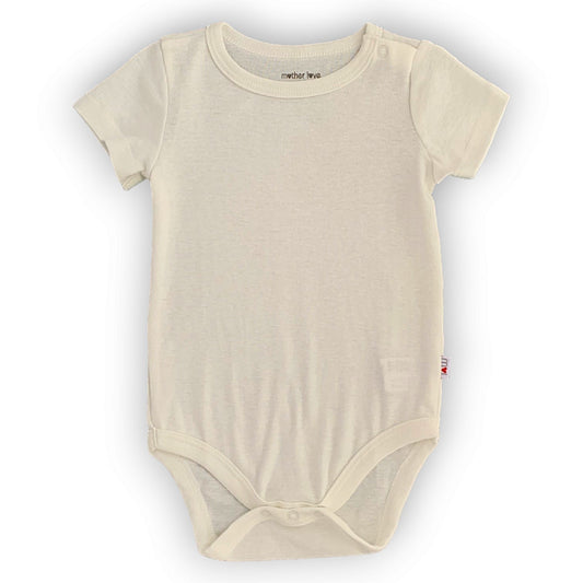 ML315 Organic Cotton Basic White Bodysuit