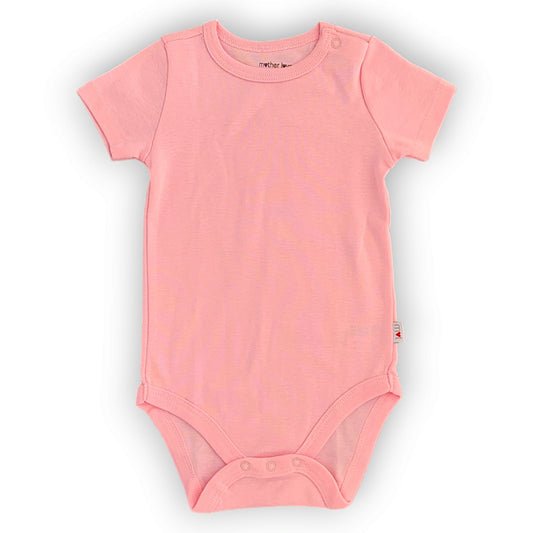 ML317 Organic Cotton Basic Pink Bodysuit