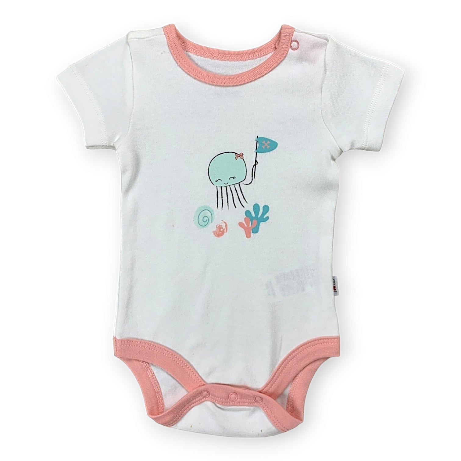 Organic Cotton Pirates Club Pink Body