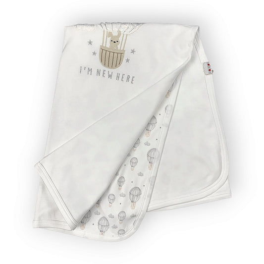 ML345 Organic Cotton I'm New Here Blanket