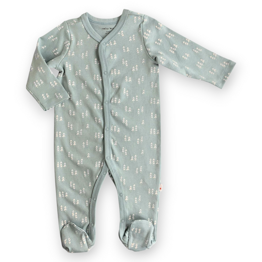 ML421 Green Forest Trees Jumpsuit