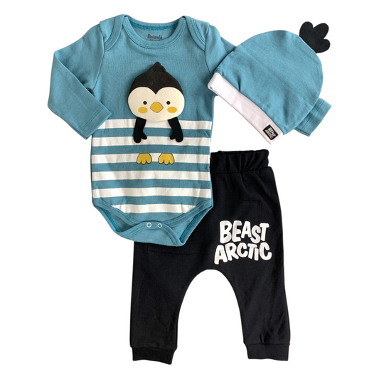 MW268 Cute Penguin 3pcs Set