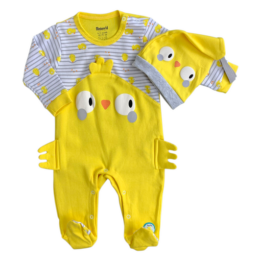 MW276 Cute Chick Jumpsuit with Cap