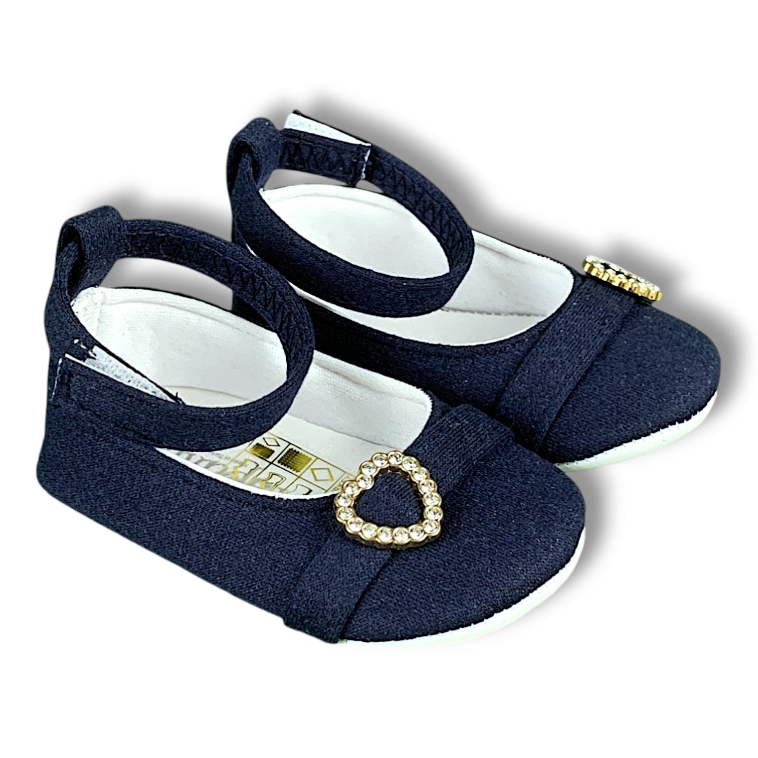 FALSE Item Type: Shoes
Color Family: Navy
Ideal For: Girls
Type: Ballerinas 